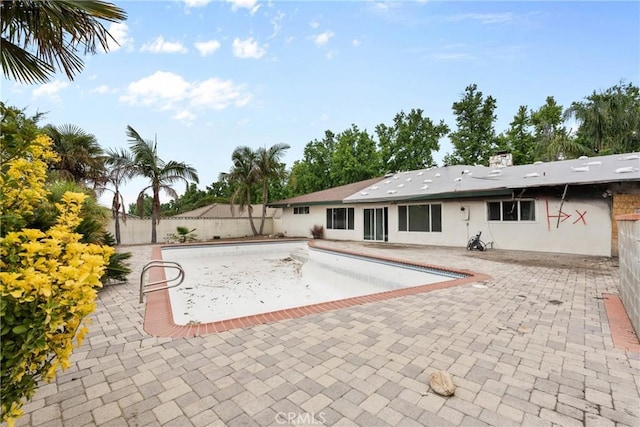 1754 N 1st Ave, Upland, CA 91784 - view of swimming pool with a patio and a fenced backyard