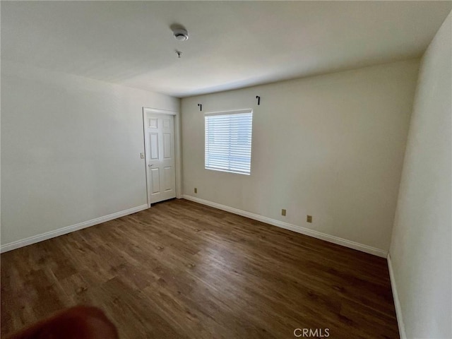 428 N Chapel Ave Unit B, Alhambra, CA 91801 - spare room featuring wood finished floors and baseboards