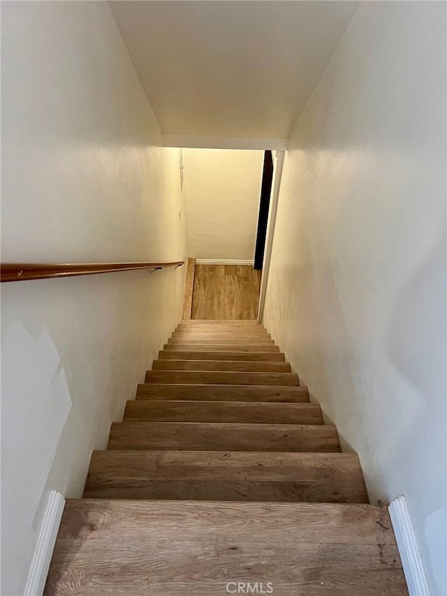 428 N Chapel Ave Unit B, Alhambra, CA 91801 - stairs with wood finished floors