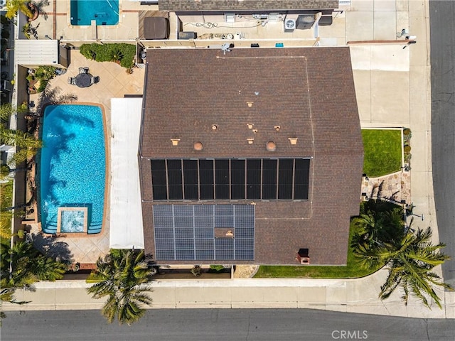 24711 Eloisa Dr, Mission Viejo, CA 92691 - aerial view of property and surrounding area with a pool area