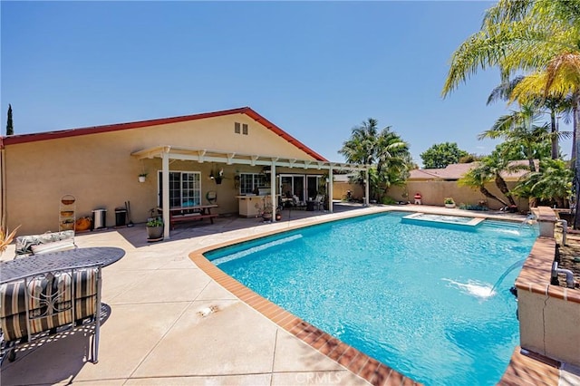 24711 Eloisa Dr, Mission Viejo, CA 92691 - view of pool with a patio and a fenced backyard