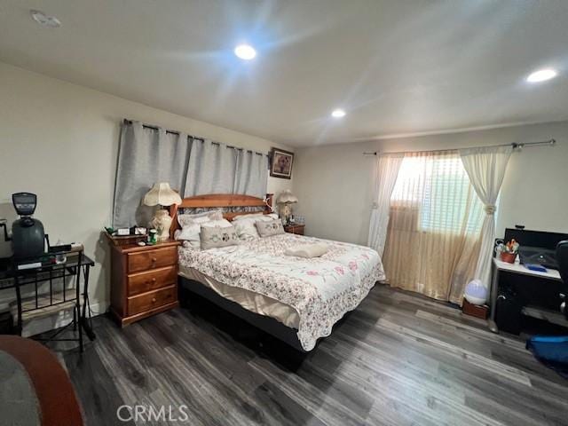 24910 Allesandro, Moreno Valley, CA 92553 - bedroom with wood finished floors and recessed lighting
