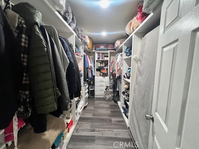 24910 Allesandro, Moreno Valley, CA 92553 - spacious closet featuring wood finished floors
