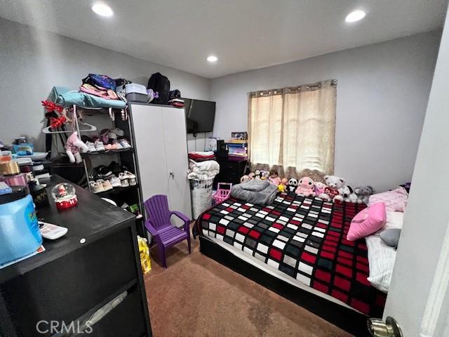24910 Allesandro, Moreno Valley, CA 92553 - carpeted bedroom with recessed lighting