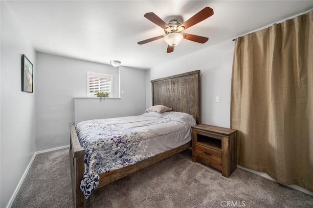 3580 Maricopa Rd, Atascadero, CA 93422 - carpeted bedroom featuring ceiling fan and baseboards