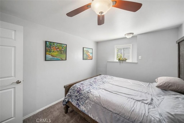 3580 Maricopa Rd, Atascadero, CA 93422 - bedroom with carpet and ceiling fan