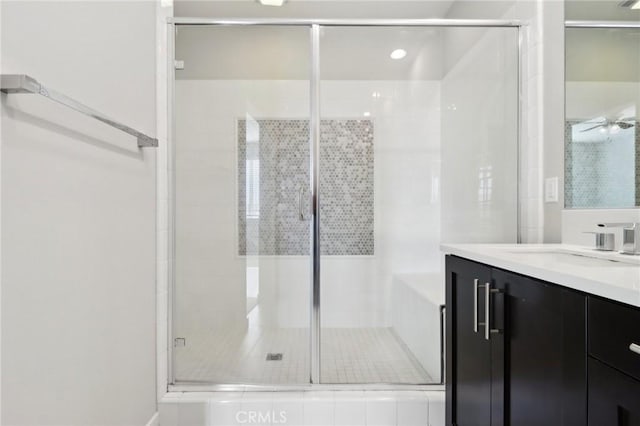 639 Channel Way, Costa Mesa, CA 92627 - full bath with a shower stall and vanity