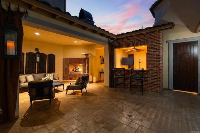 6937 Corte Langosta, Carlsbad, CA 92009 - view of patio / terrace featuring an outdoor hangout area
