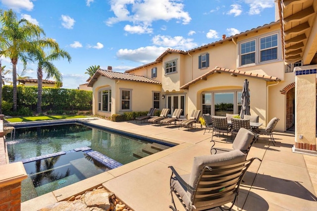 6937 Corte Langosta, Carlsbad, CA 92009 - view of pool featuring a patio area and a pool with connected hot tub