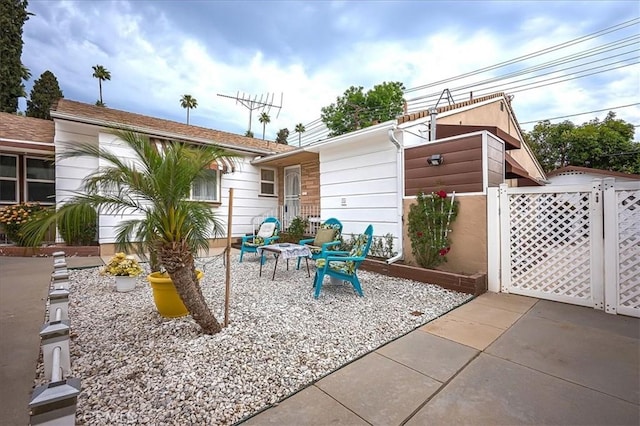 5062 Magnolia Ave, Riverside, CA 92506 - view of patio with a gate