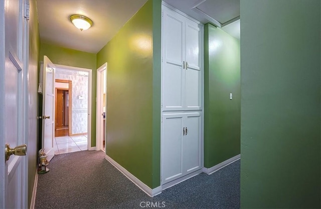 5062 Magnolia Ave, Riverside, CA 92506 - corridor featuring carpet floors and baseboards
