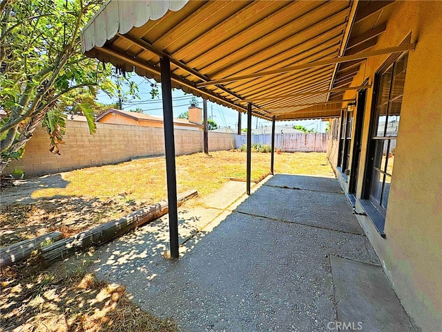 2574 W Glencrest Ave, Anaheim, CA 92801 - fenced backyard featuring a patio area