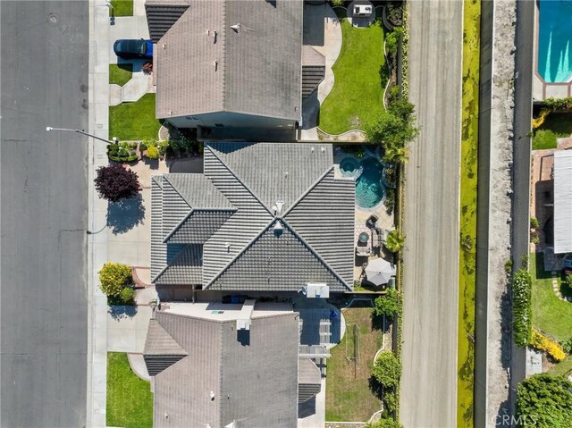 4583 Tuscani Dr, Cypress, CA 90630 - drone / aerial view of a pool