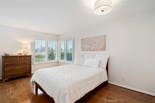4583 Tuscani Dr, Cypress, CA 90630 - bedroom with wood finished floors and baseboards