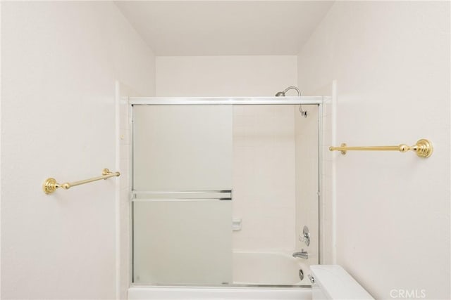 6459 E Via Arboles, Anaheim Hills, CA 92807 - full bathroom featuring toilet and enclosed tub / shower combo