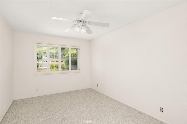 6459 E Via Arboles, Anaheim Hills, CA 92807 - carpeted spare room featuring ceiling fan and a textured ceiling