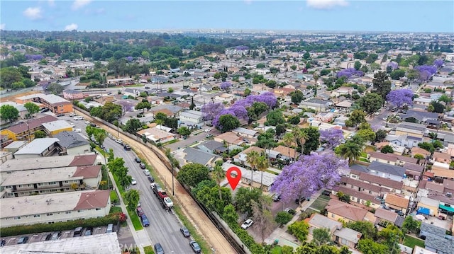 470 E Home St, Long Beach, CA 90805 - aerial overview of property's location with nearby suburban area