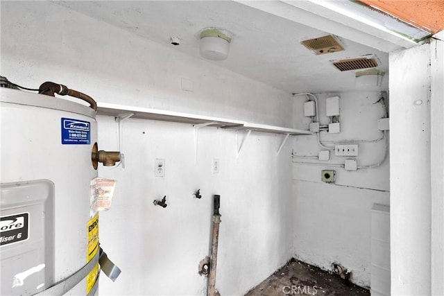470 E Home St, Long Beach, CA 90805 - basement with electric water heater