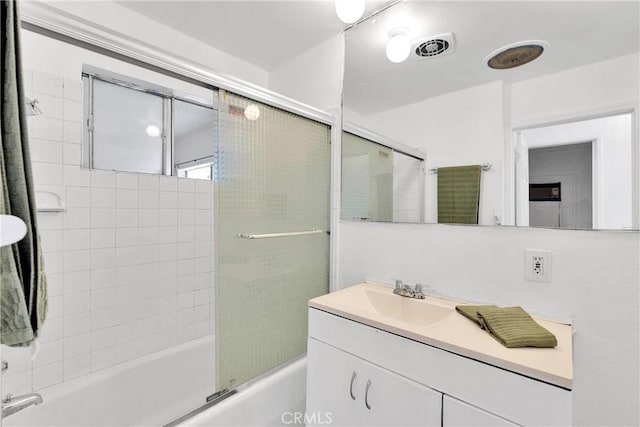 470 E Home St, Long Beach, CA 90805 - bathroom with vanity and combined bath / shower with glass door