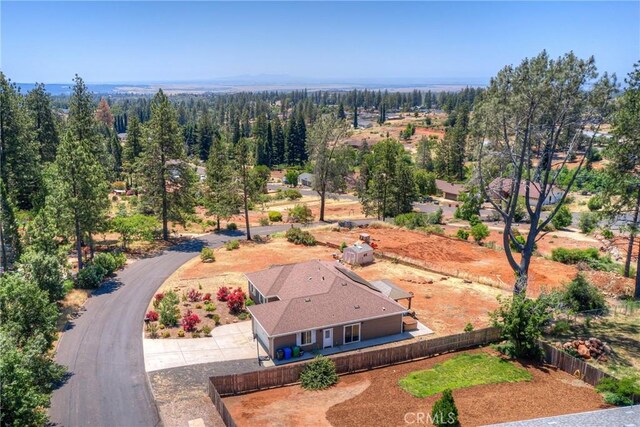 2381 Clearview Dr, Paradise, CA 95969 - view from above of property