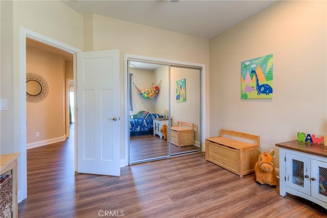 2381 Clearview Dr, Paradise, CA 95969 - rec room with wood finished floors and baseboards
