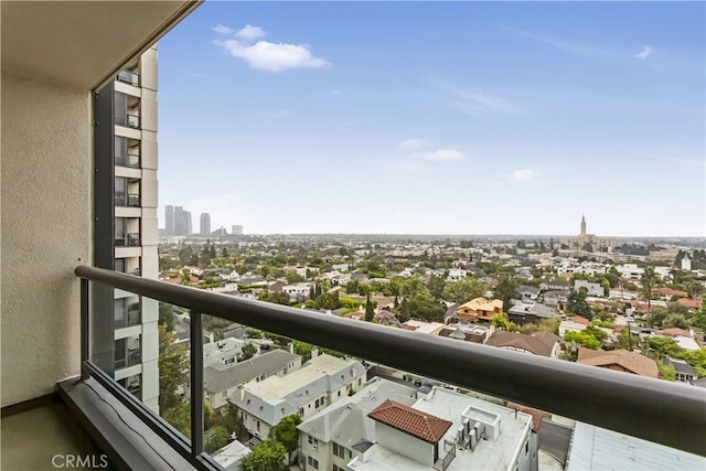 10724 Wilshire Blvd Unit 1010, Los Angeles, CA 90024 - balcony with a view of city