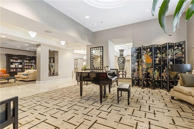 10724 Wilshire Blvd Unit 1010, Los Angeles, CA 90024 - building lobby with recessed lighting
