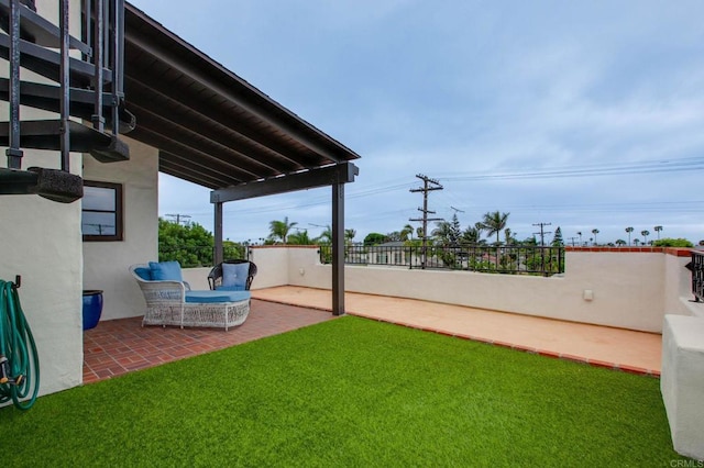1008 S Ditmar St, Oceanside, CA 92054 - view of yard with a patio area