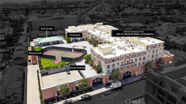 580 W Main St Unit 323, Alhambra, CA 91801 - bird's eye view