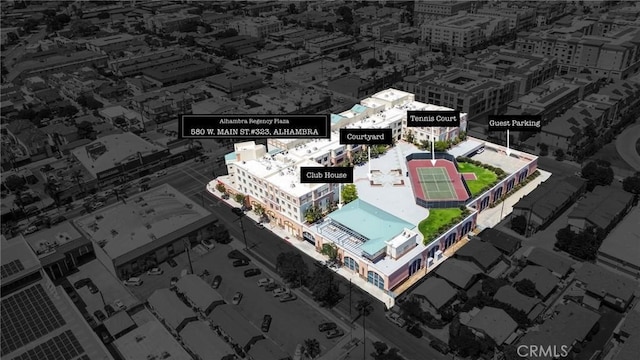 580 W Main St Unit 323, Alhambra, CA 91801 - bird's eye view