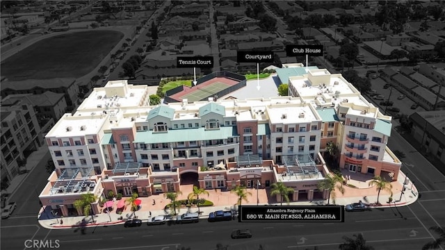 580 W Main St Unit 323, Alhambra, CA 91801 - drone / aerial view