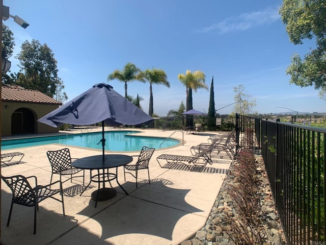 7755 Via Montebello Unit 2, San Diego, CA 92129 - community pool featuring a patio area