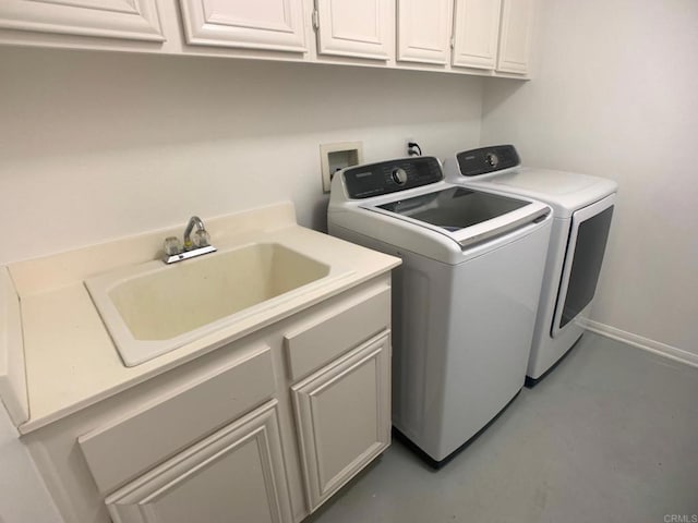 7755 Via Montebello Unit 2, San Diego, CA 92129 - laundry area with independent washer and dryer and cabinet space
