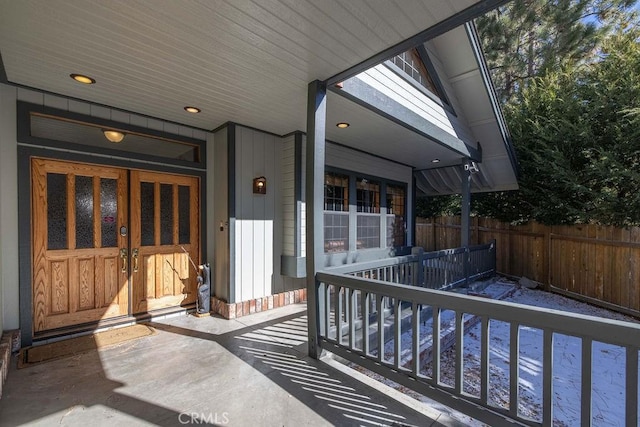 42756 Tannenbaum Platz, Big Bear Lake, CA 92315 - property entrance with a porch