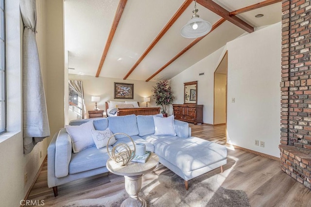 42756 Tannenbaum Platz, Big Bear Lake, CA 92315 - living room with light wood finished floors and baseboards