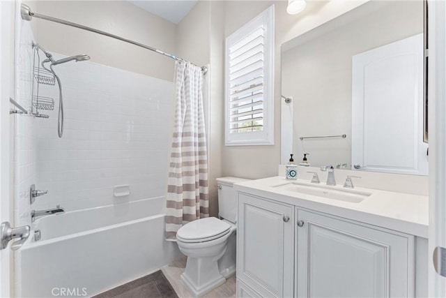 288 Shorey Dr, Glendora, CA 91741 - full bath with toilet, shower / tub combo, and vanity