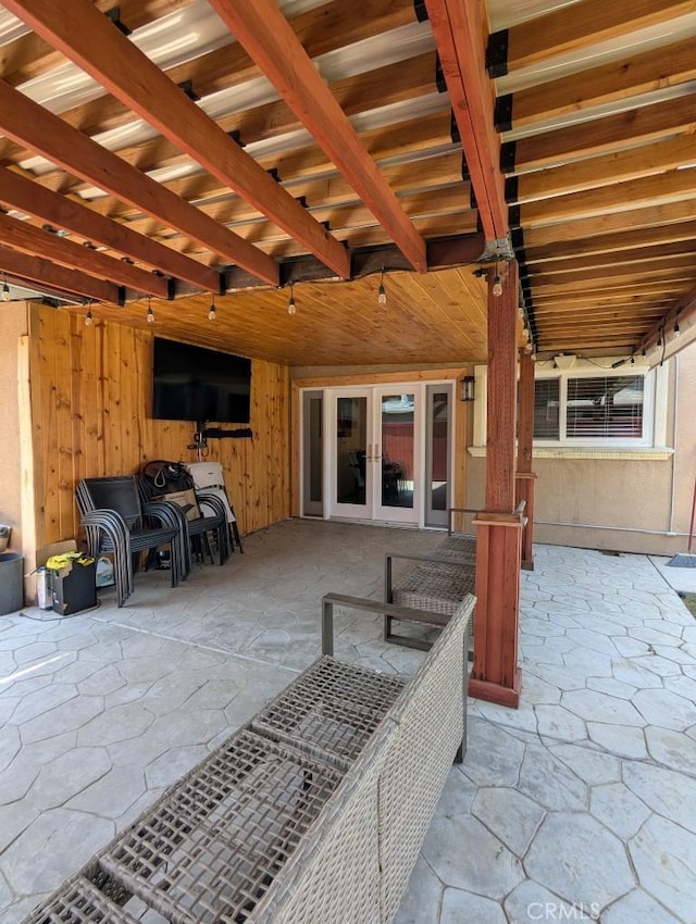 751 Glenwood Ln, Willows, CA 95988 - view of patio with french doors