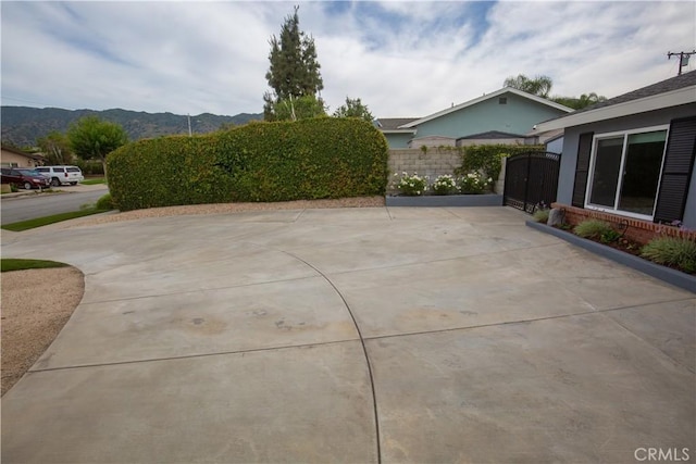 572 Willowgrove Ave, Glendora, CA 91741 - view of patio with a gate and a mountain view