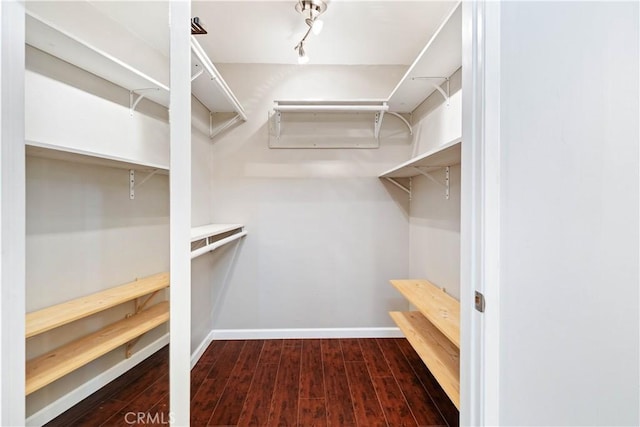 5460 White Oak Ave Unit E339, Encino, CA 91316 - walk in closet featuring wood finished floors