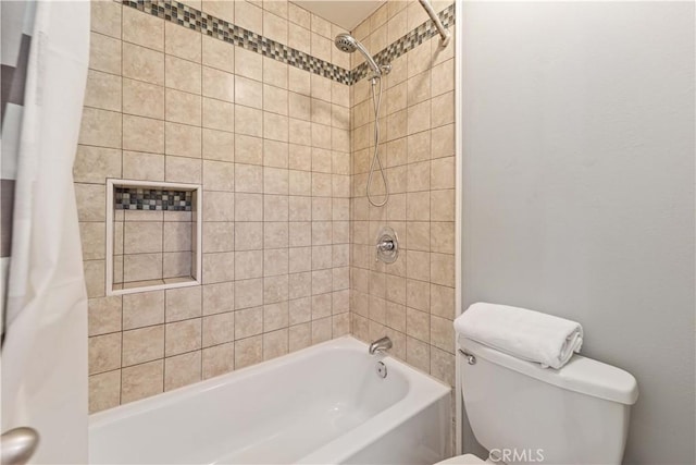 5460 White Oak Ave Unit E339, Encino, CA 91316 - full bathroom featuring shower / bath combo and toilet