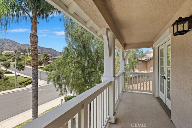 8581 Camino Limon Rd, Corona, CA 92883 - balcony featuring a mountain view