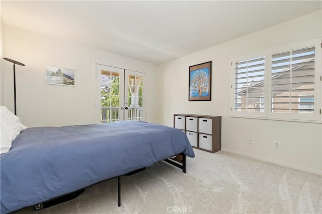 8581 Camino Limon Rd, Corona, CA 92883 - carpeted bedroom featuring access to outside and baseboards