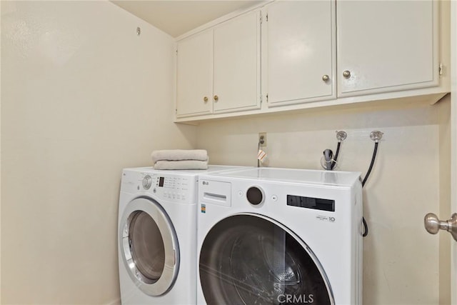 31 Aspen Way, Rolling Hills Estates, CA 90274 - laundry room featuring cabinet space and washer and clothes dryer
