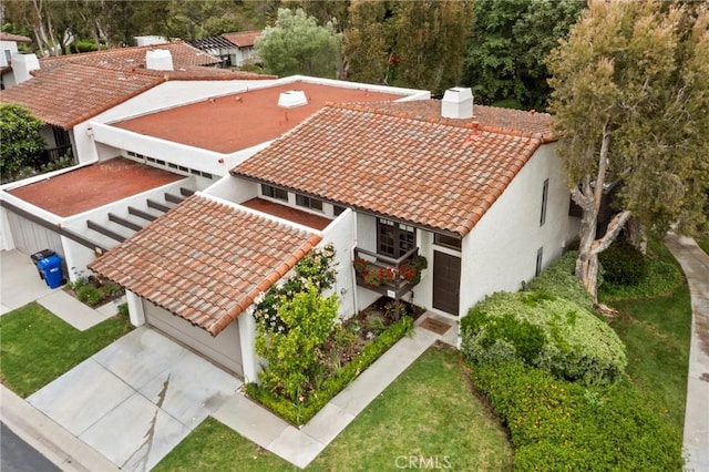 31 Aspen Way, Rolling Hills Estates, CA 90274 - bird's eye view