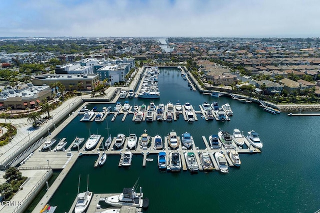 1542 Windshore Way, Oxnard, CA 93035 - bird's eye view of a marina and a large body of water
