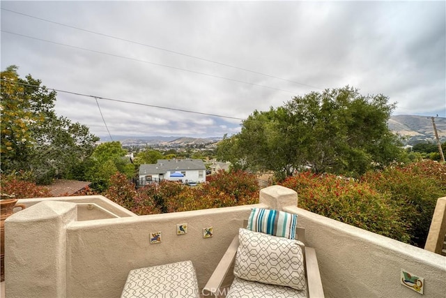 516 Stoneridge Dr, San Luis Obispo, CA 93401 - balcony with a mountain view