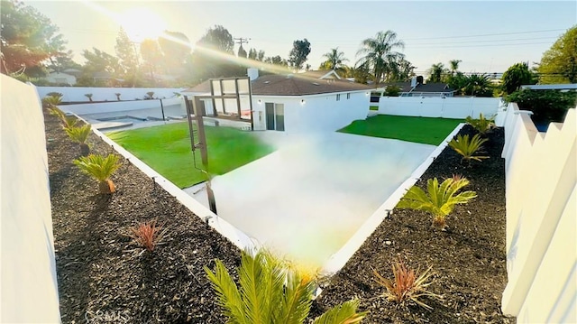 7401 Liberty Ave, Corona, CA 92881 - view of storm shelter with a fenced backyard