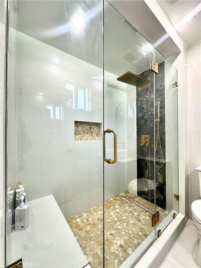 7401 Liberty Ave, Corona, CA 92881 - bathroom featuring toilet and a shower stall