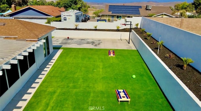 7401 Liberty Ave, Corona, CA 92881 - fenced backyard featuring a residential view