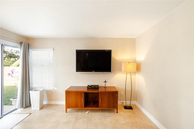 2424 Norte Vista Dr, Chino Hills, CA 91709 - home office with baseboards and light tile patterned floors